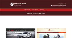 Desktop Screenshot of precisaoweb.com.br